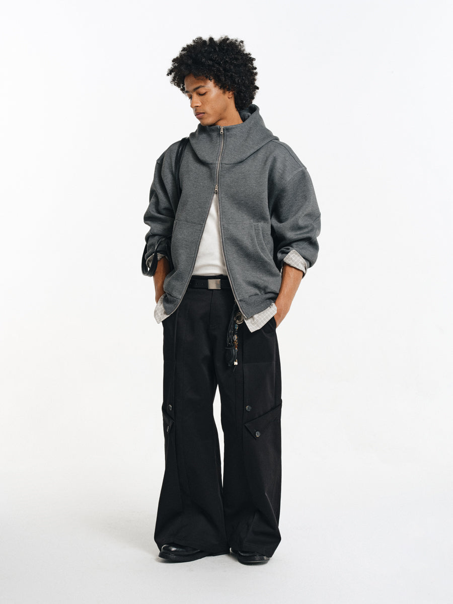 Double-pleated Casual Pants