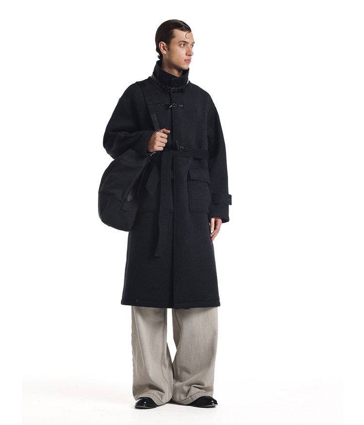 Toggle Button Wool Coat