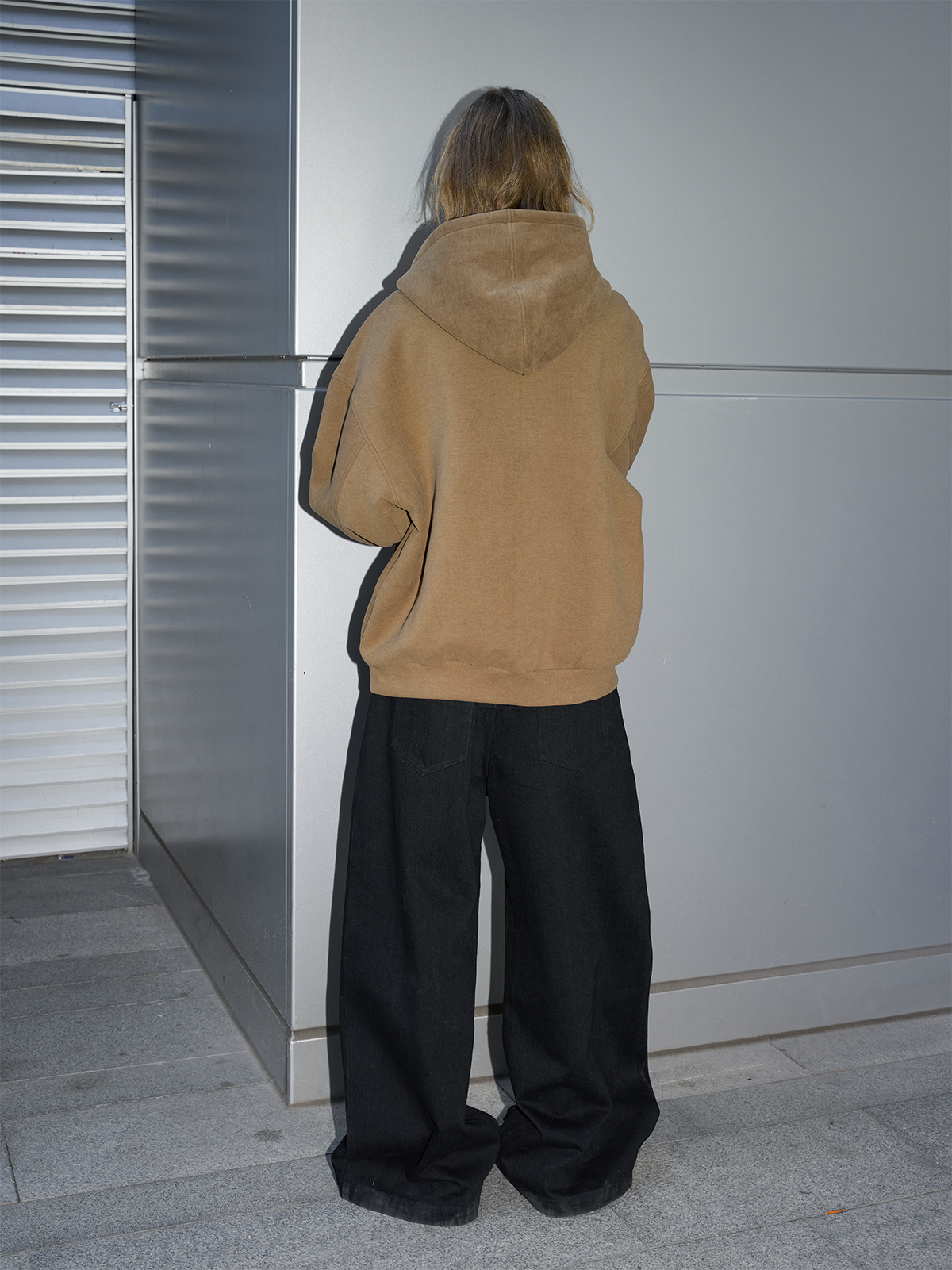 Zip-Up Hooded Sweatshirt