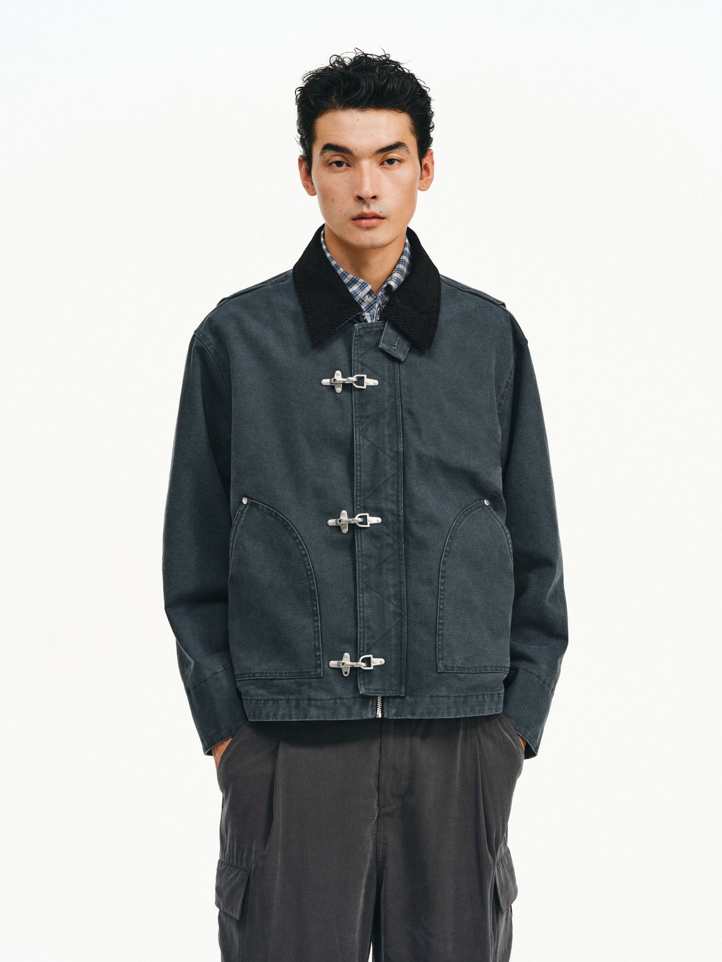 Aircraft Button Detroit Jacket