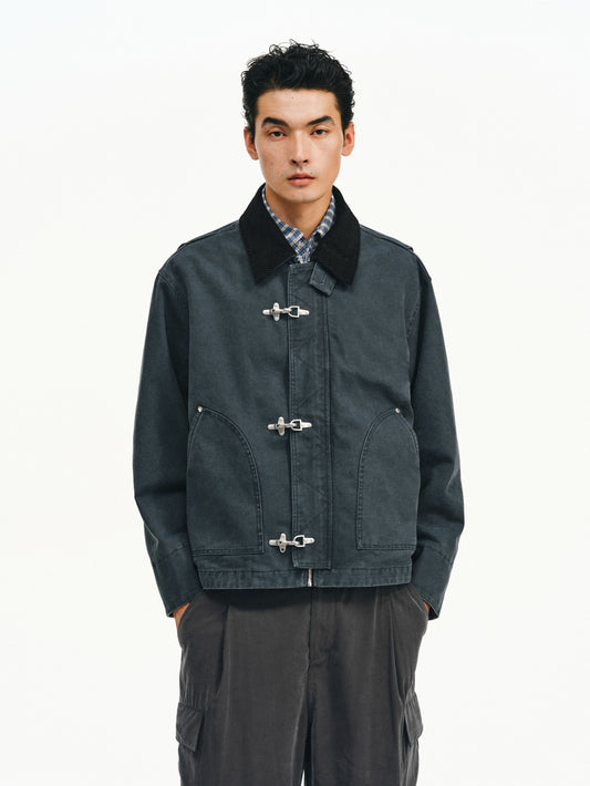 Aircraft Button Detroit Jacket