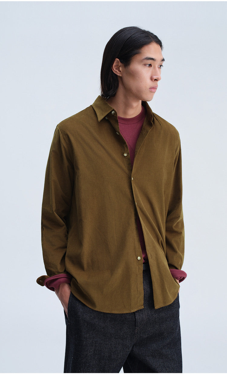 Retro Corduroy Shirt