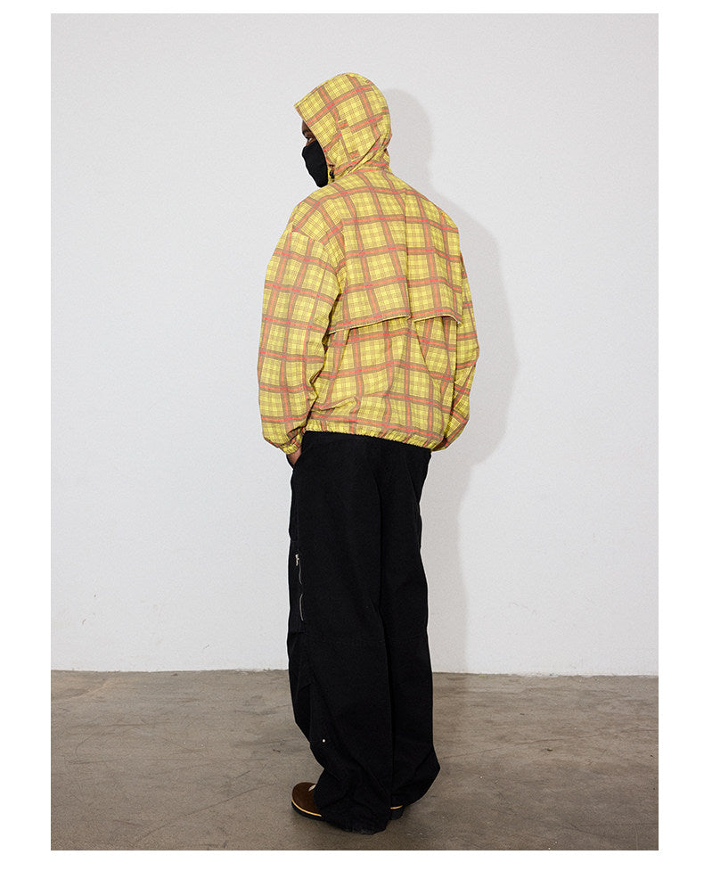 Half-Zip Hooded Jacket