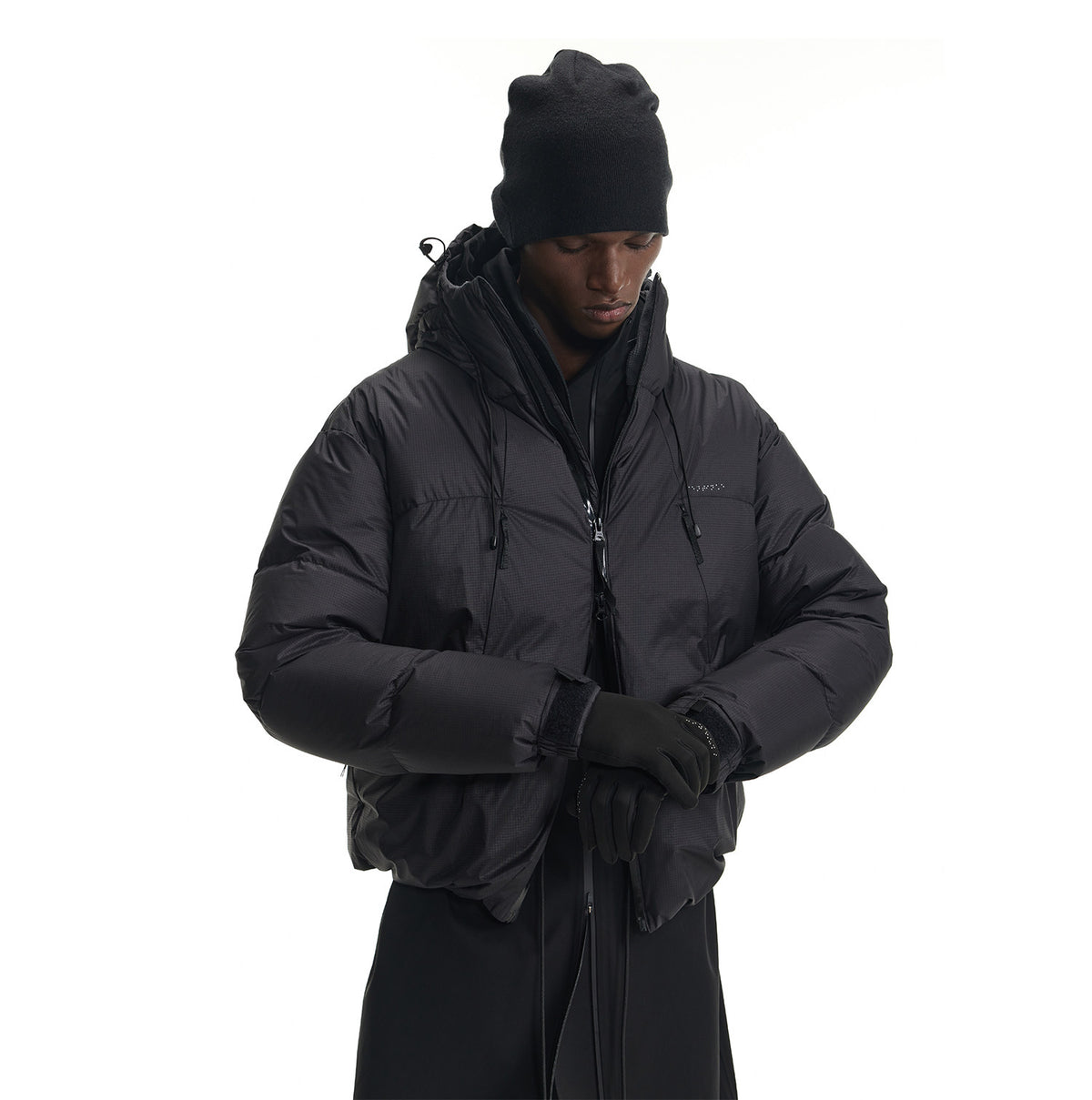 All-Around Protection Hooded Down Jacket