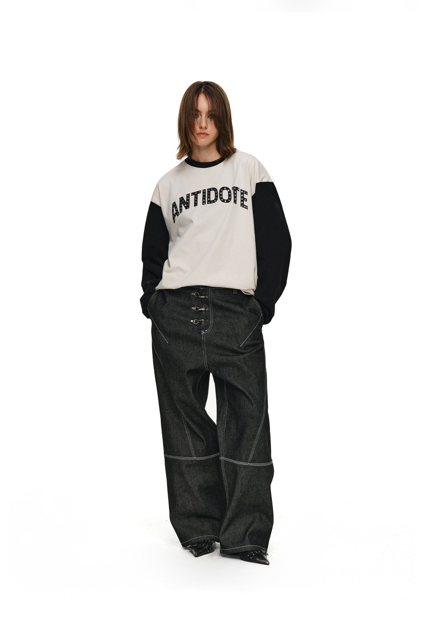 Aircraft Button Original Denim Pants