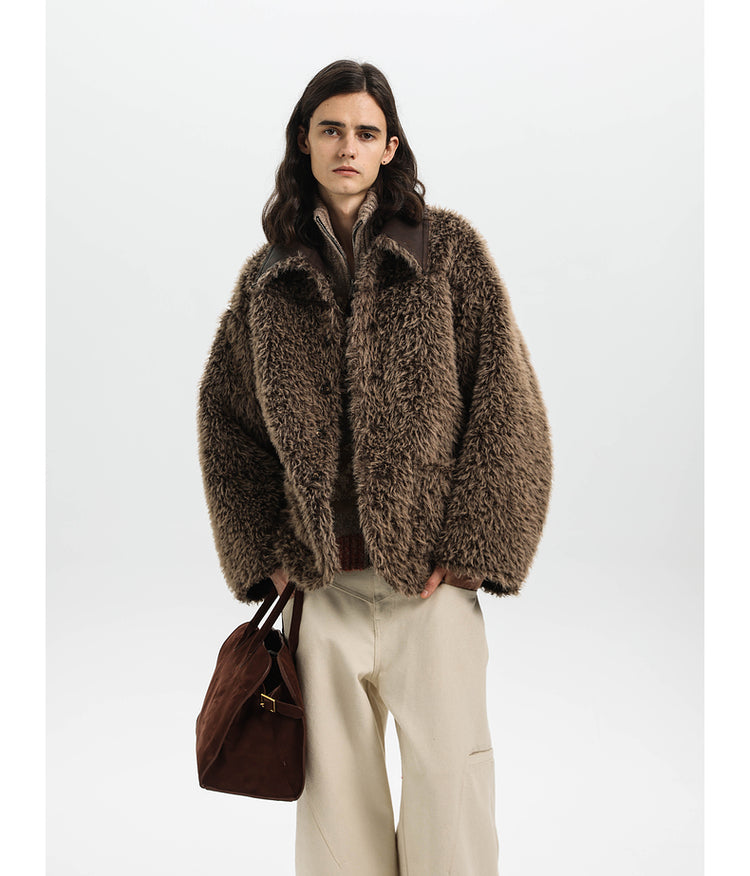 Reversible Faux Fur Jacket