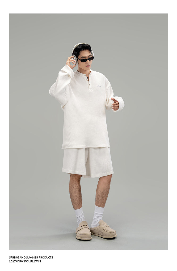 Waffle Casual Shorts