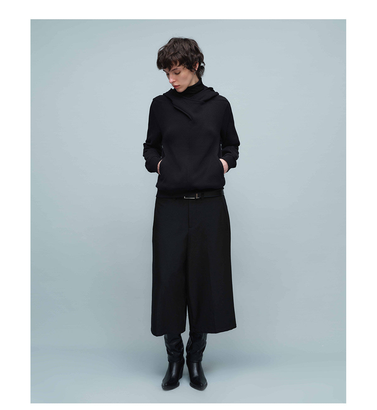 Deconstructed Hooded Sweatshirt