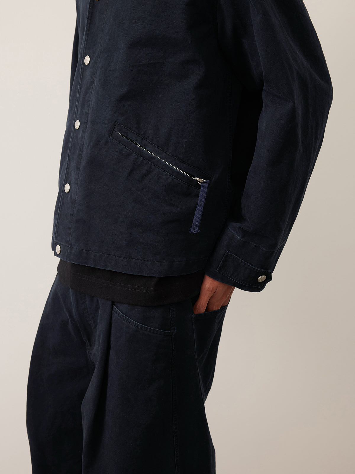 Washed Damaged Coach Jacket