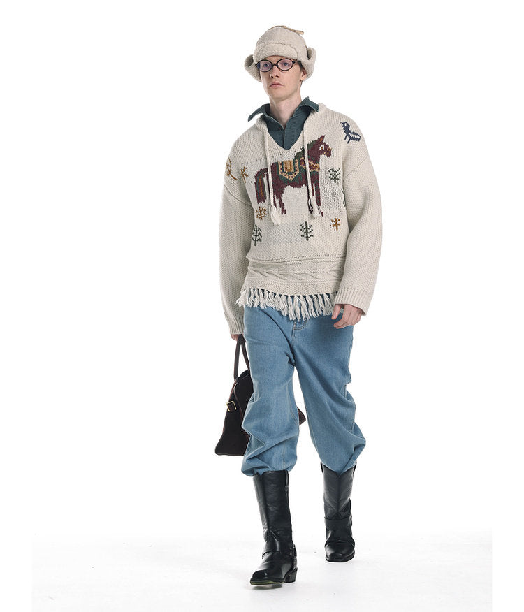 Retro Crewneck Sweater