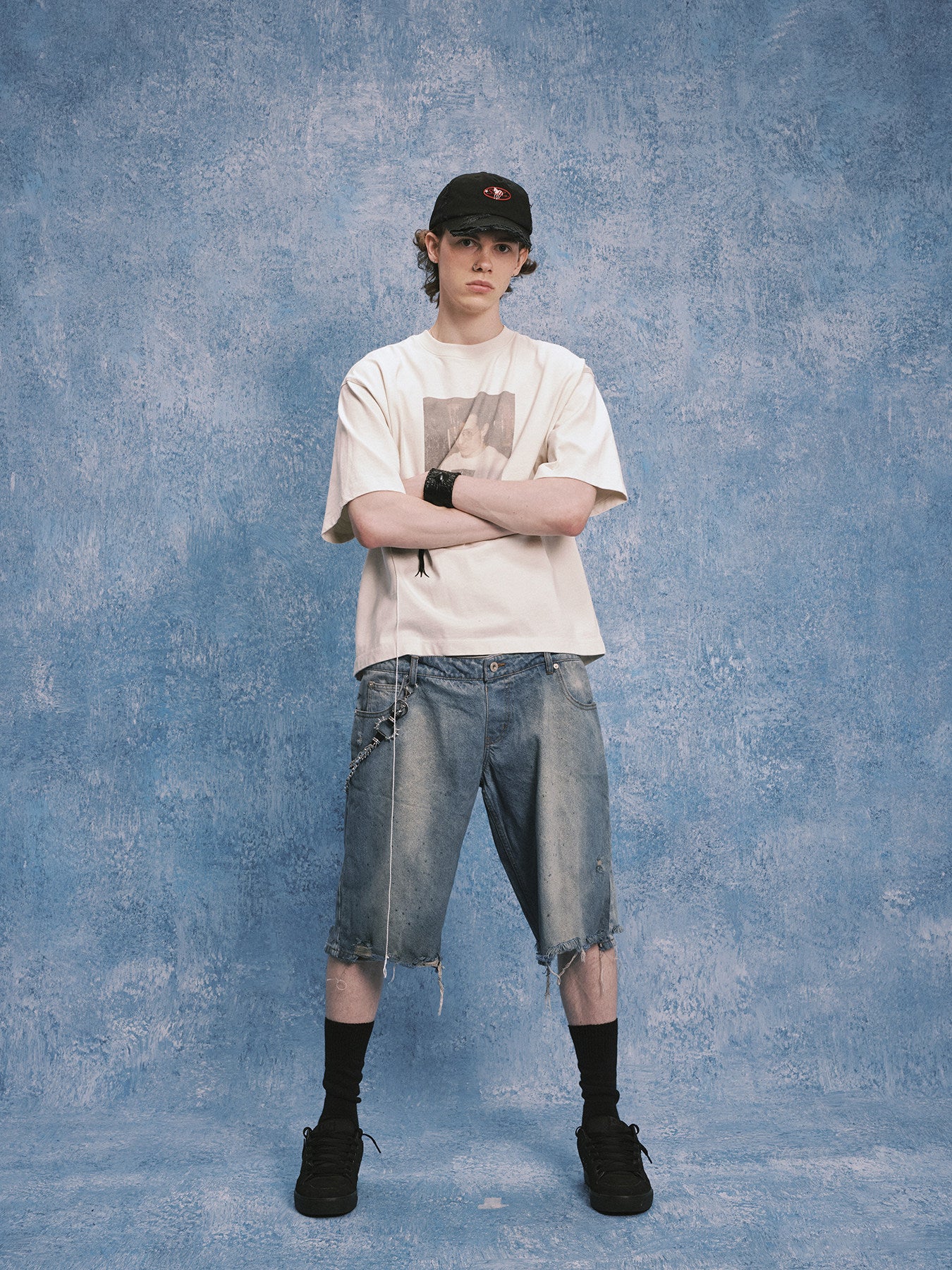 Vintage Wash Crew Neck T-Shirt