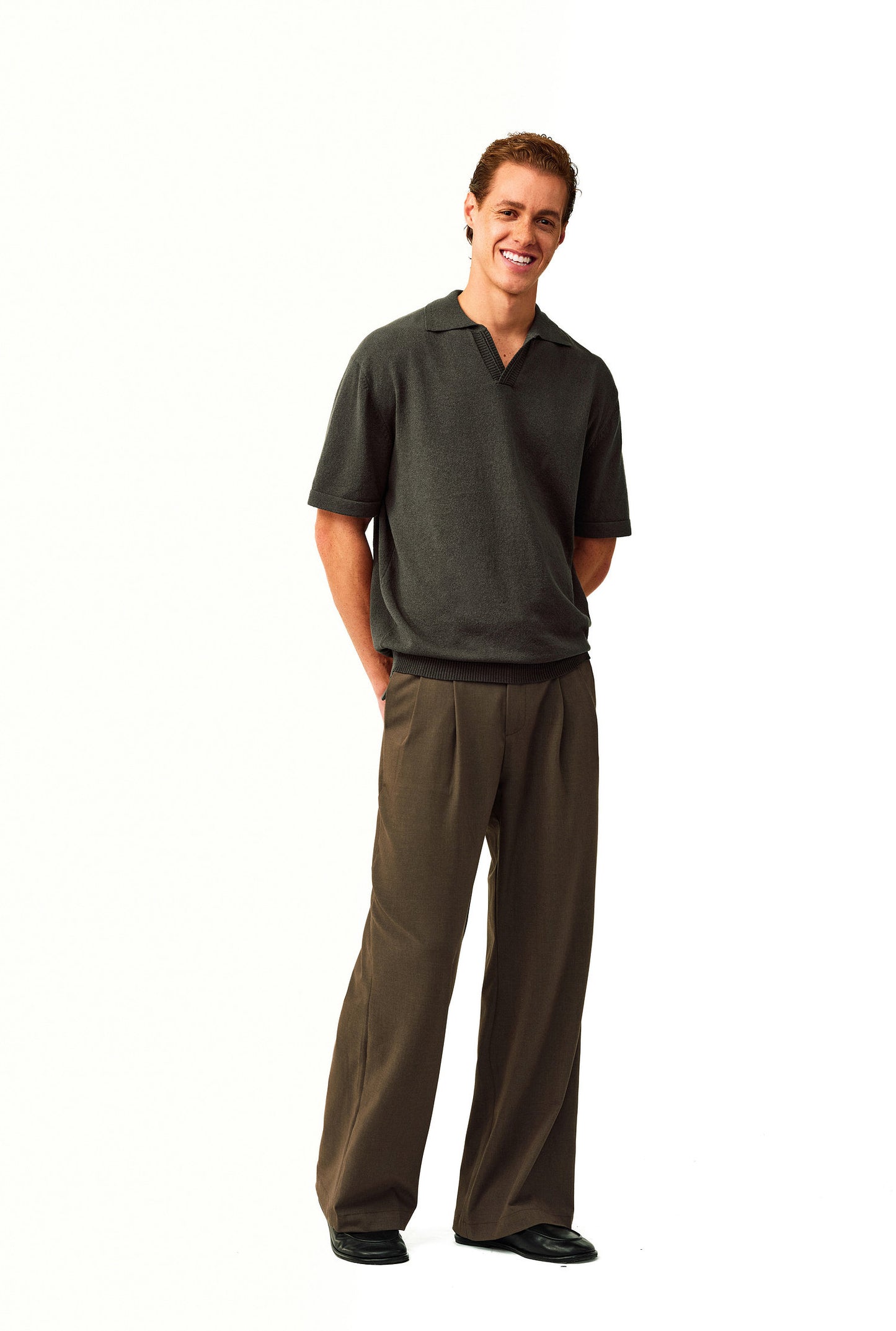 Blended Cotton Knit Shirt