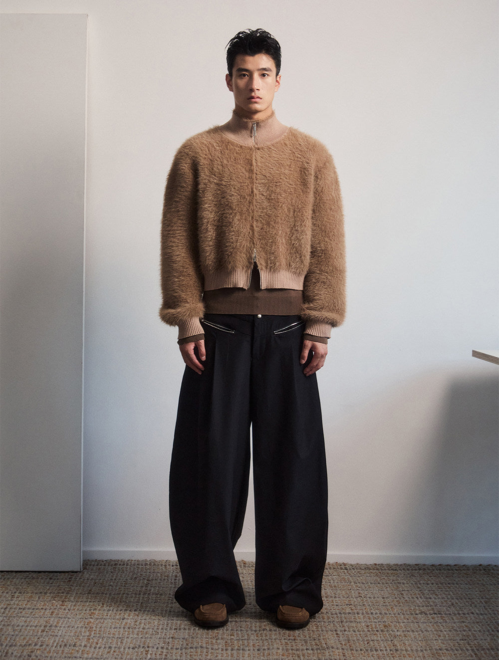 Faux Mink Fur Jacket