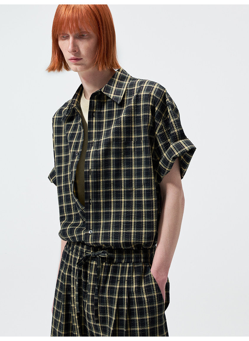 Pocket Checkered Shirt