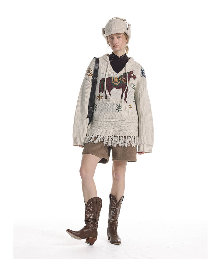 Retro Crewneck Sweater