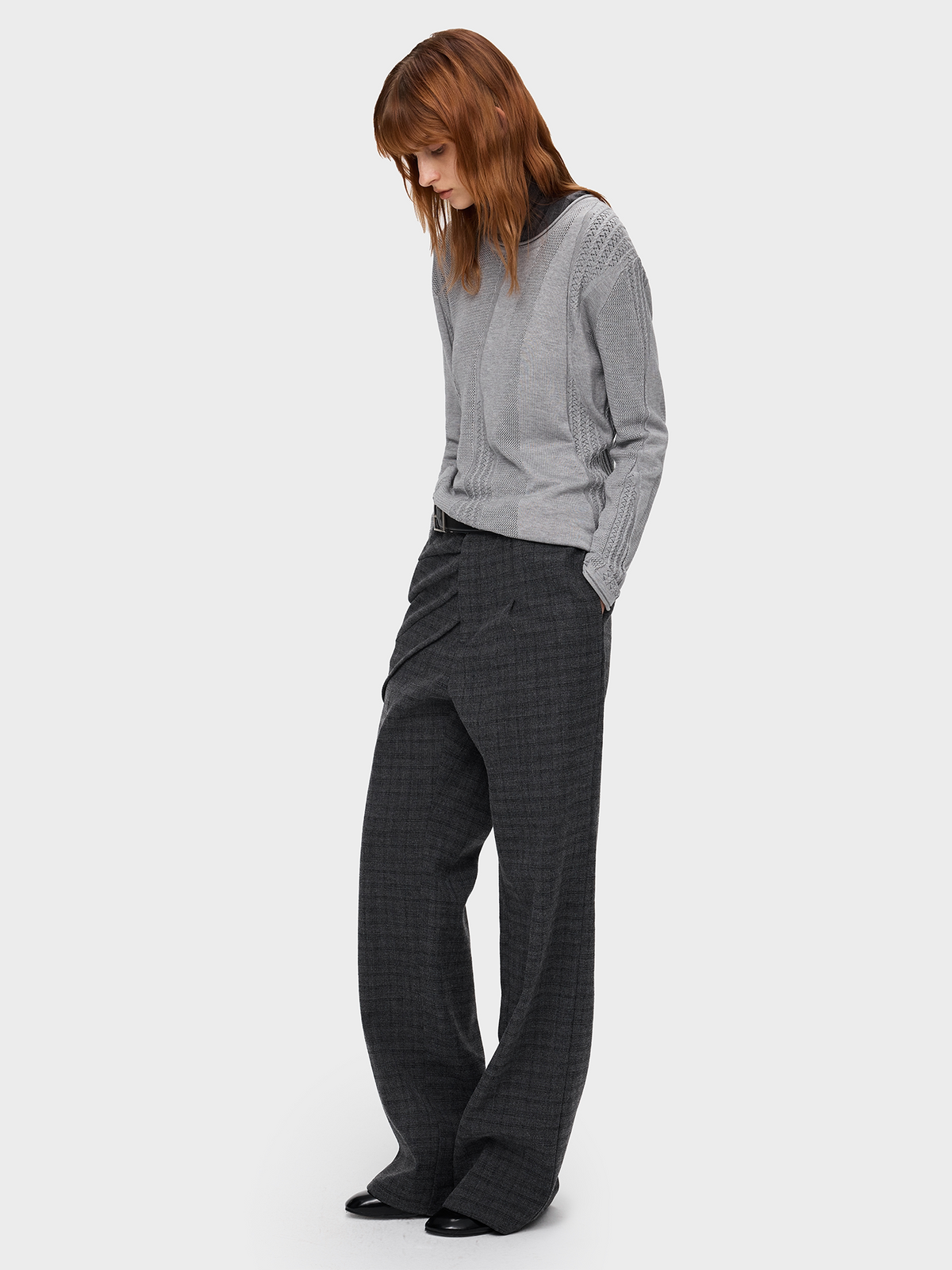 Checkered Casual Pants