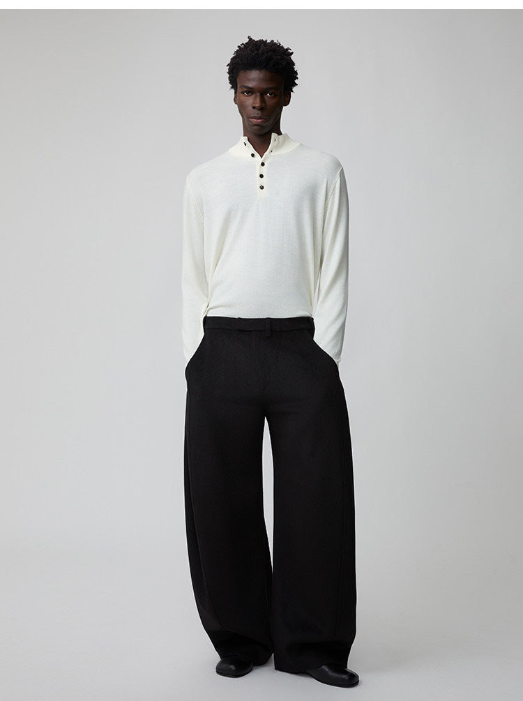 Curve Blade Casual Pants