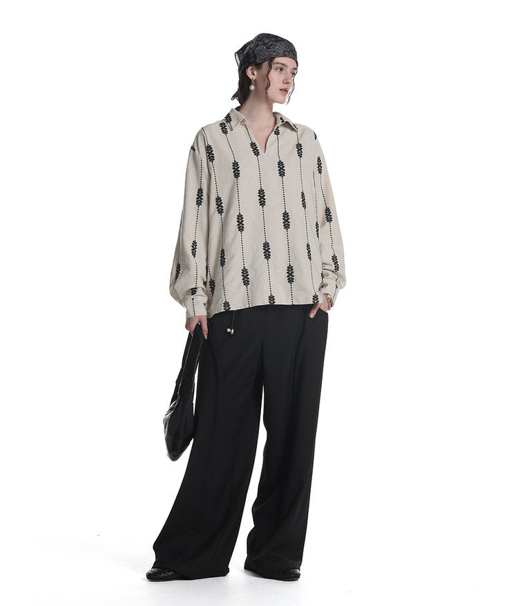Deconstructed Versatile Casual Pants