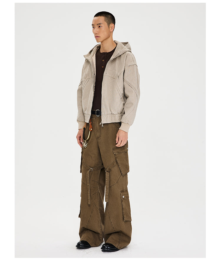 Multi-Pocket Casual Pants