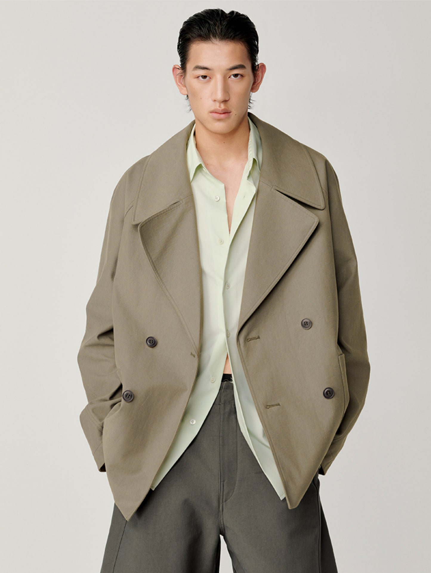 Double-breasted Casual Jacket