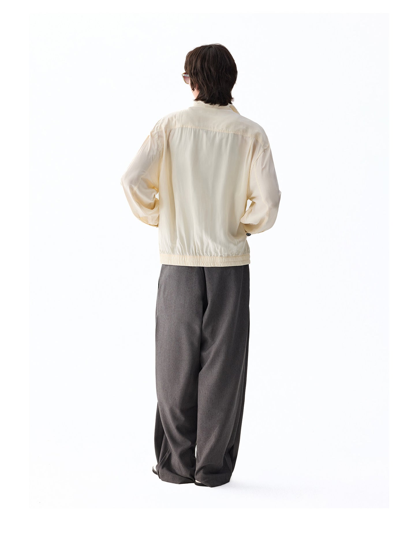 Side-Seam Casual Pants with a 3D Silhouette