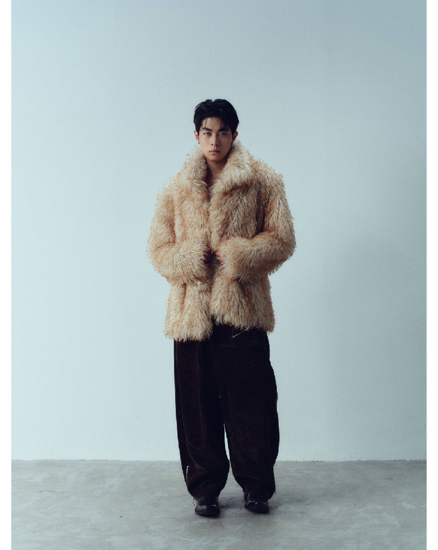 Long-Haired Faux Fur Coat