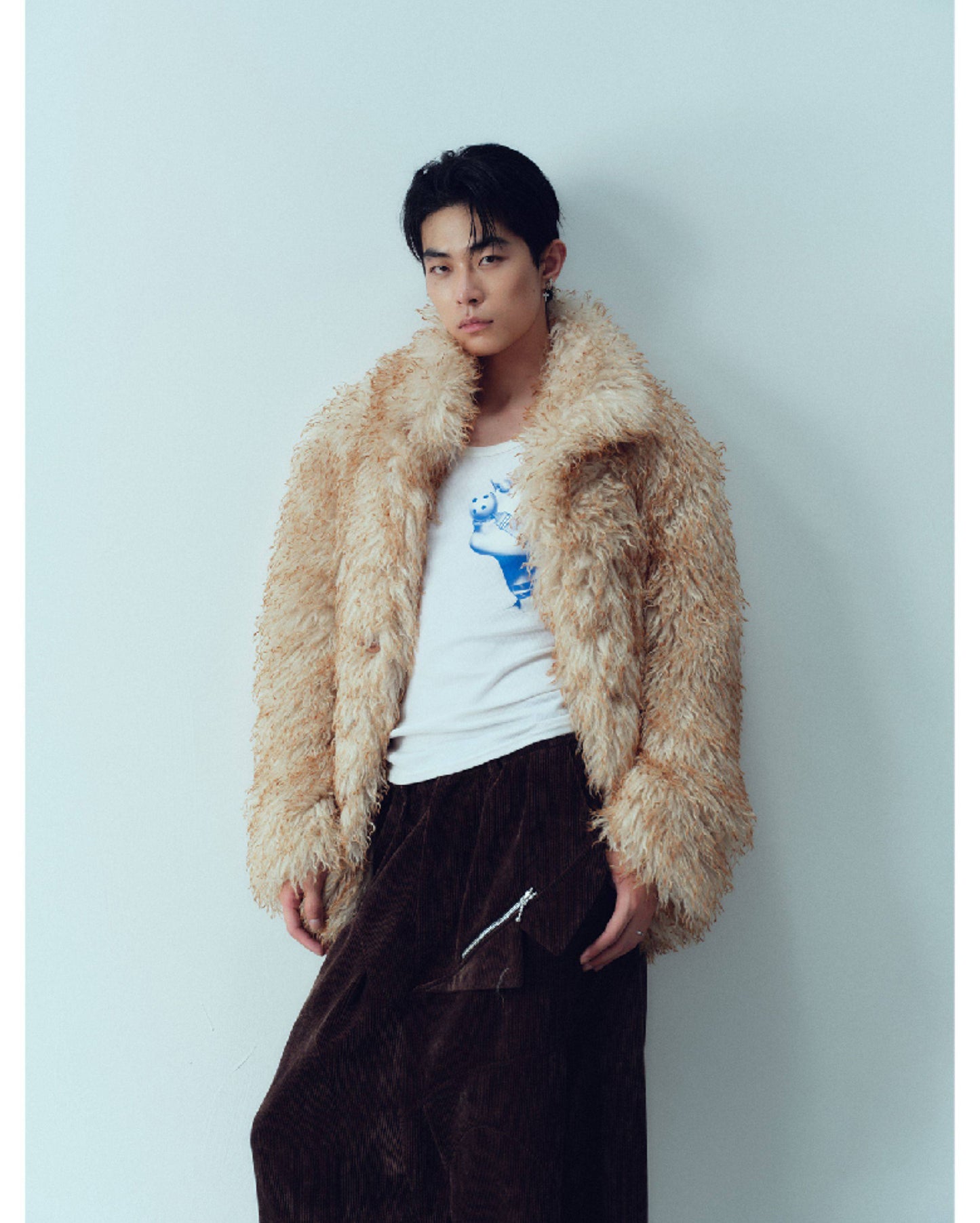 Long-Haired Faux Fur Coat