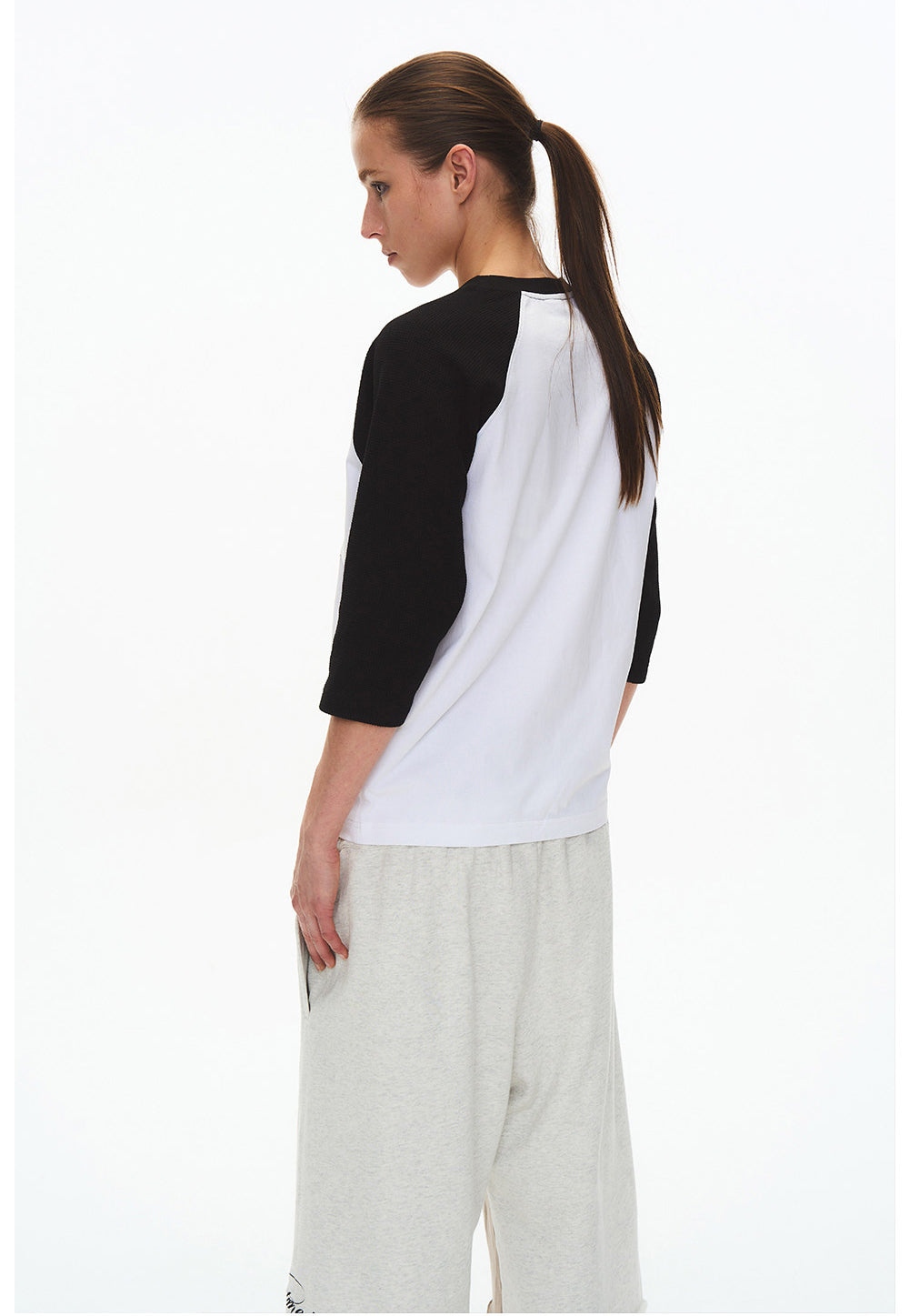 Patchwork Raglan T-shirt