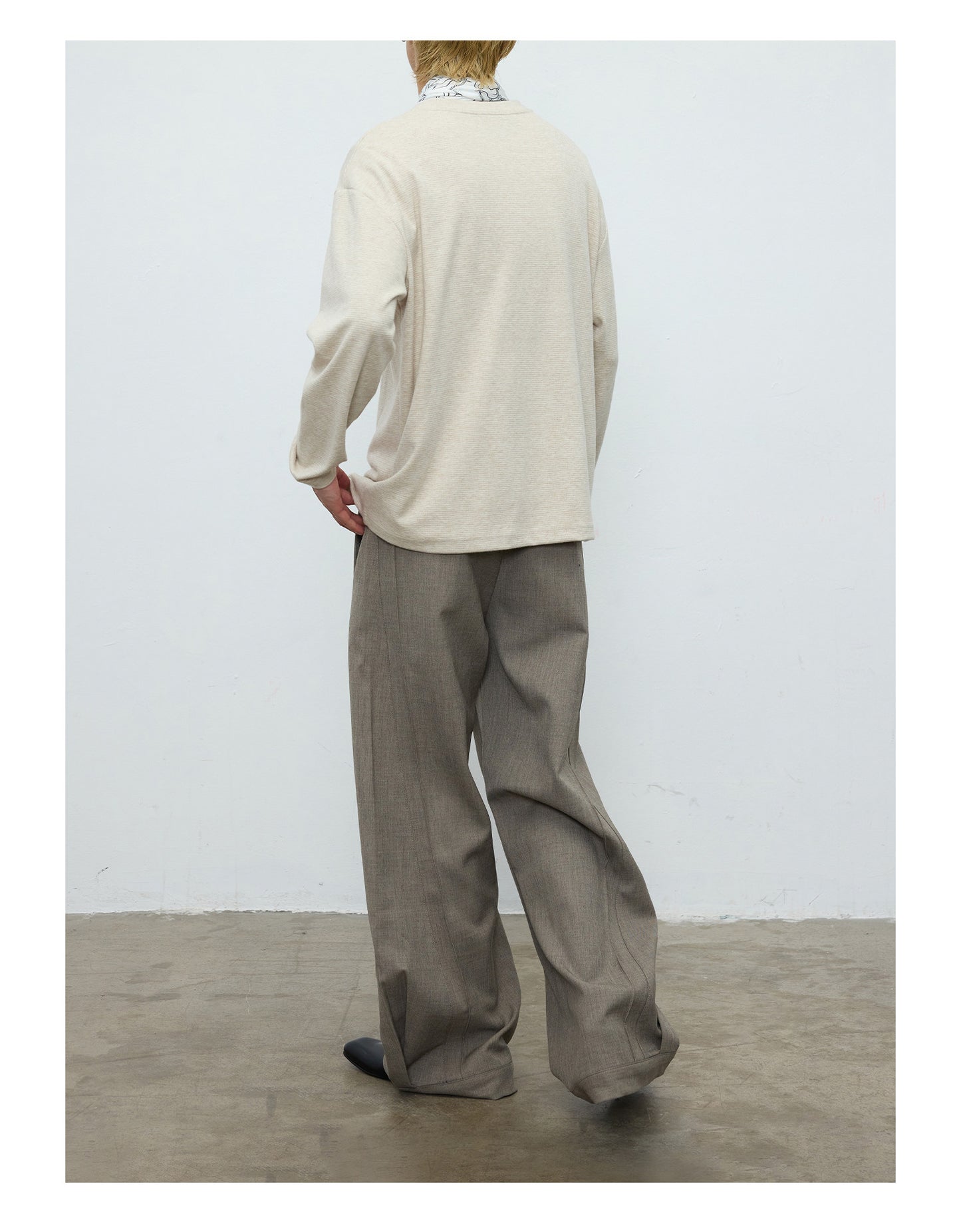 3D Quilted Casual Pants