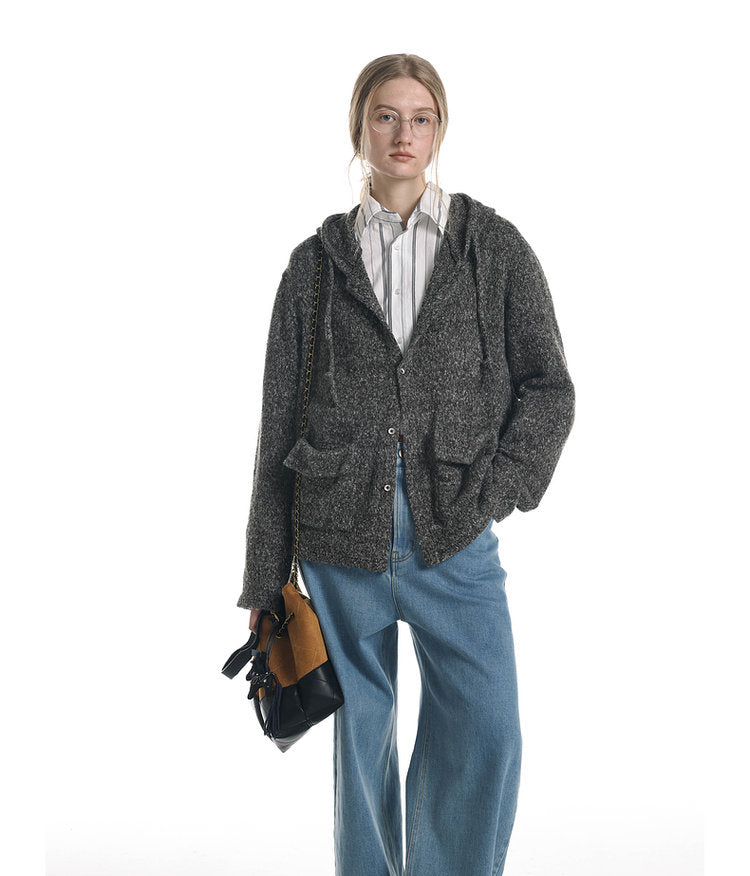 All-Season Hooded Cardigan