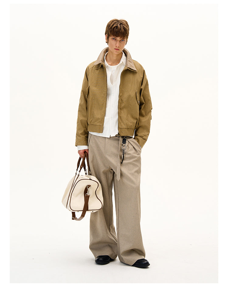 Double-Layer Collar Jacket