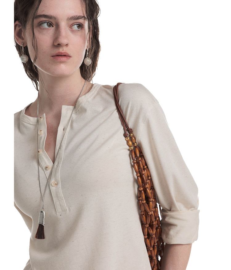 Henry Collar T-Shirt