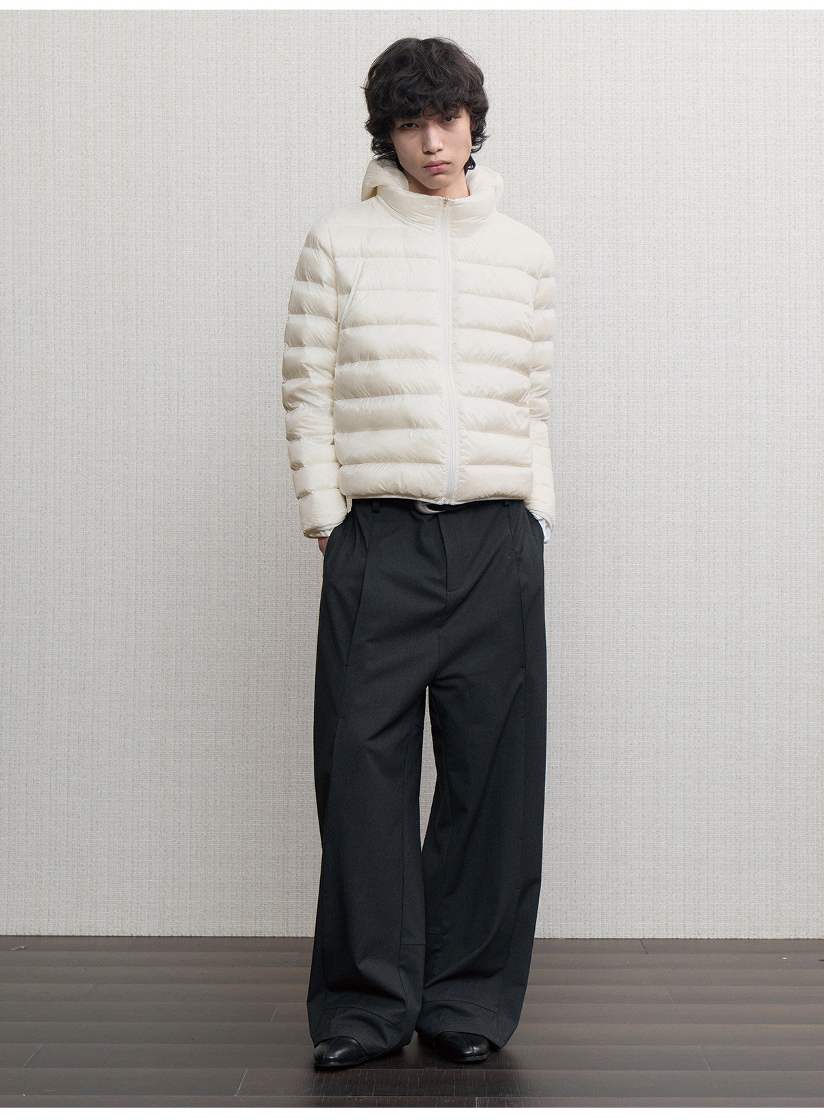 Plain Down Jacket