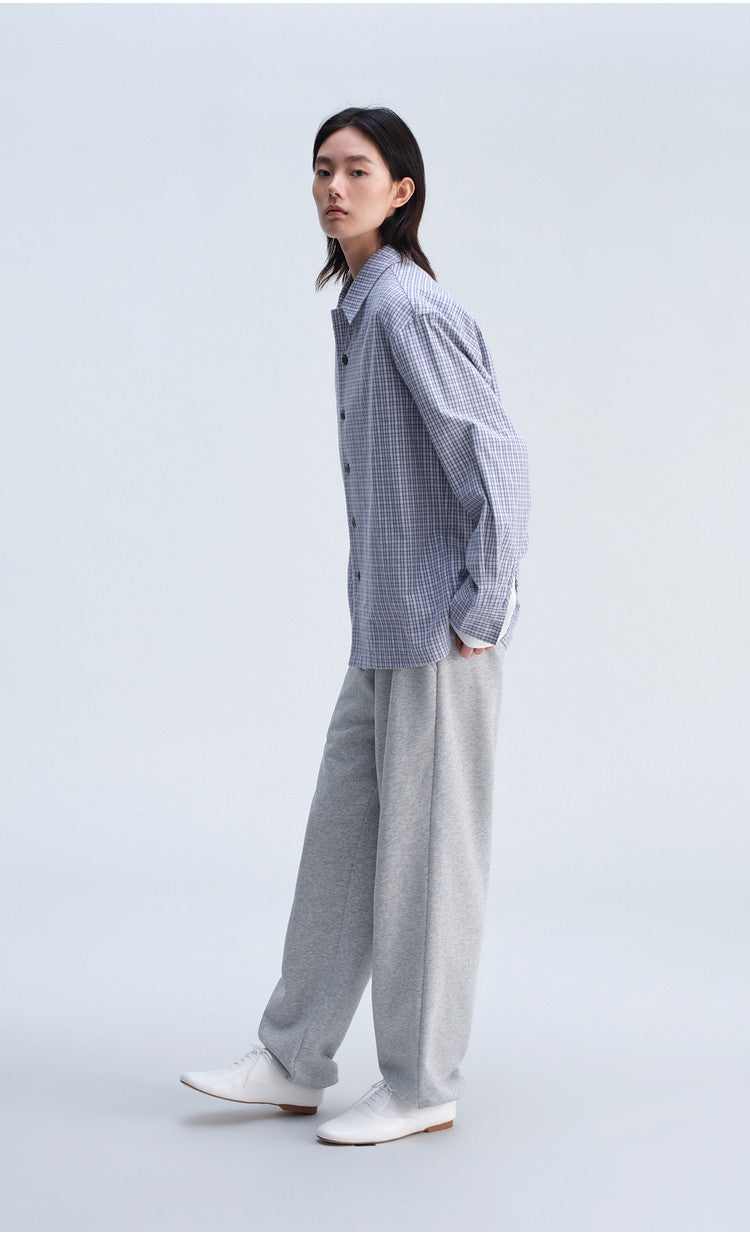 Casual Check Shirt with a Relaxed Fit