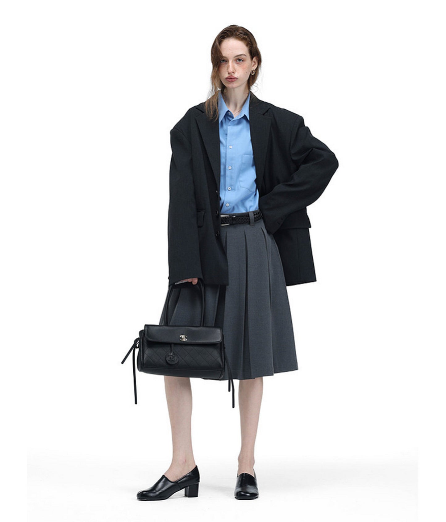 Stitched-Stripe Jacket