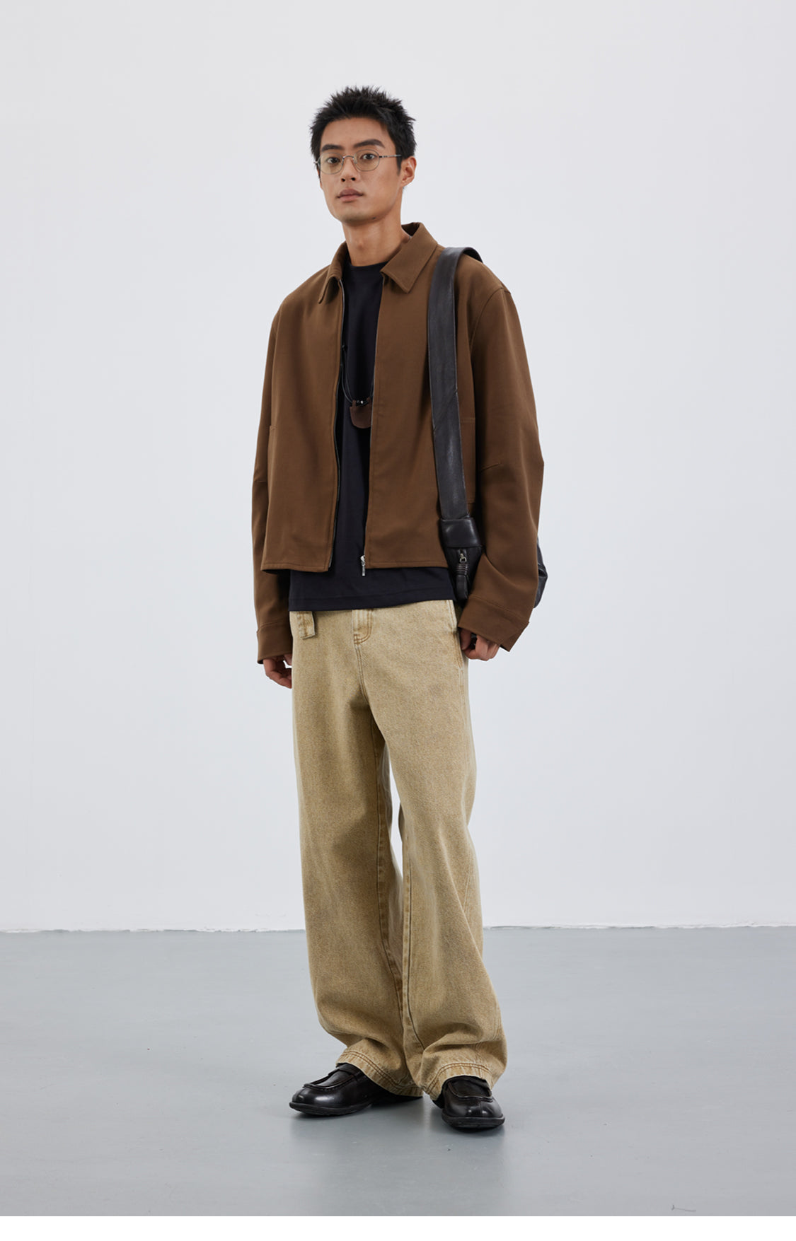 Wool-blend classic jacket