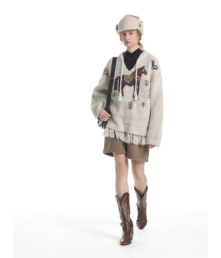 Retro Crewneck Sweater