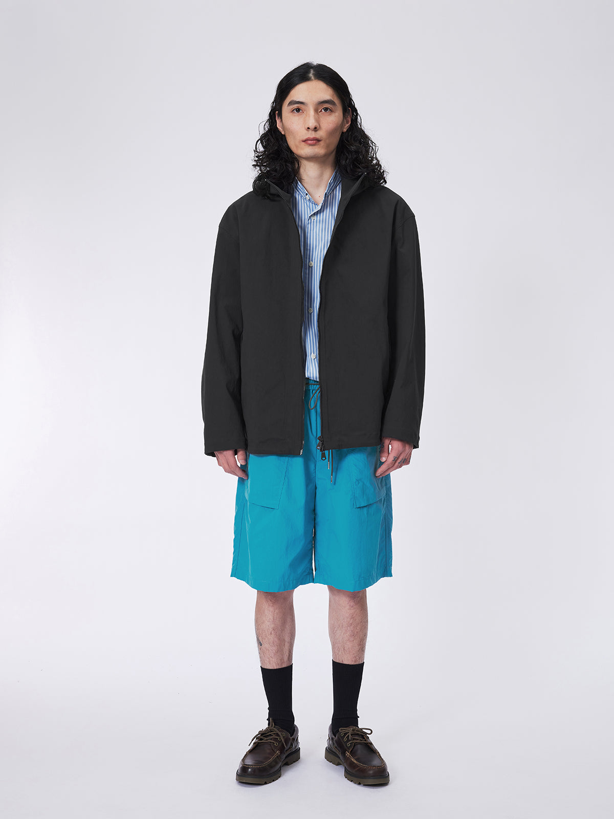 Water-repellent Hooded Jacket