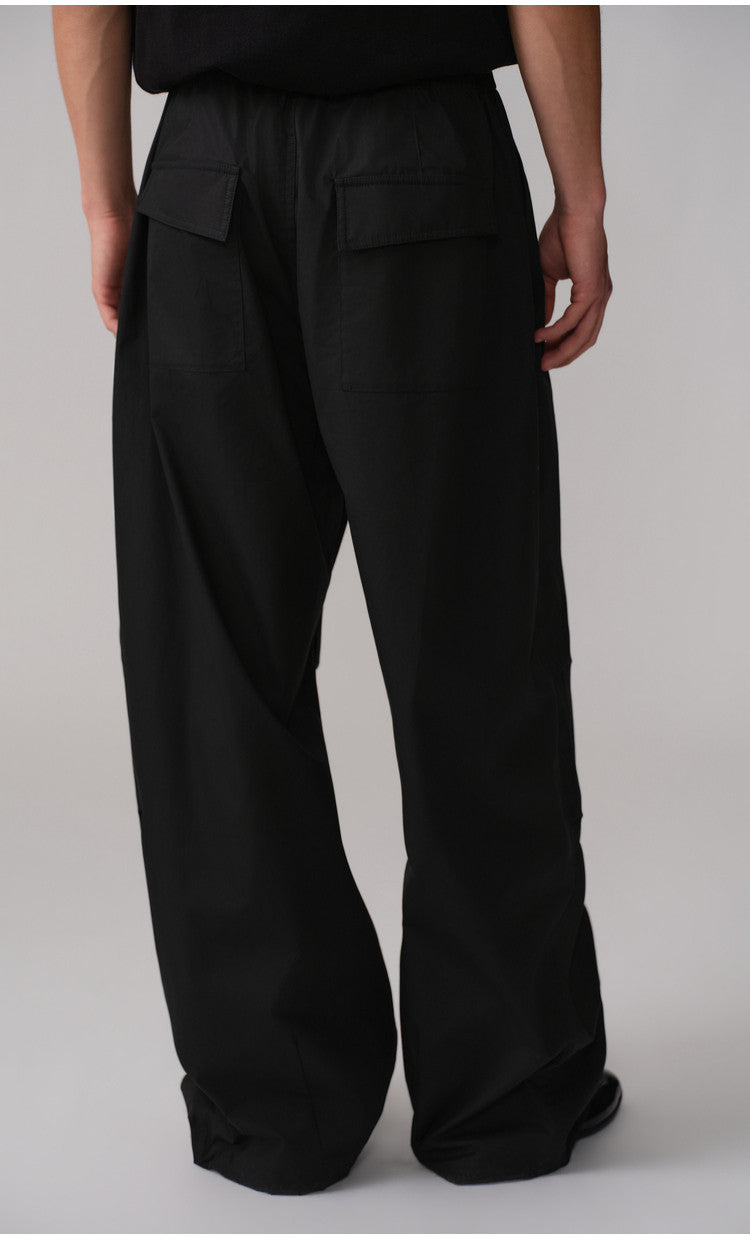 Casual Pants with Elastic Waistband