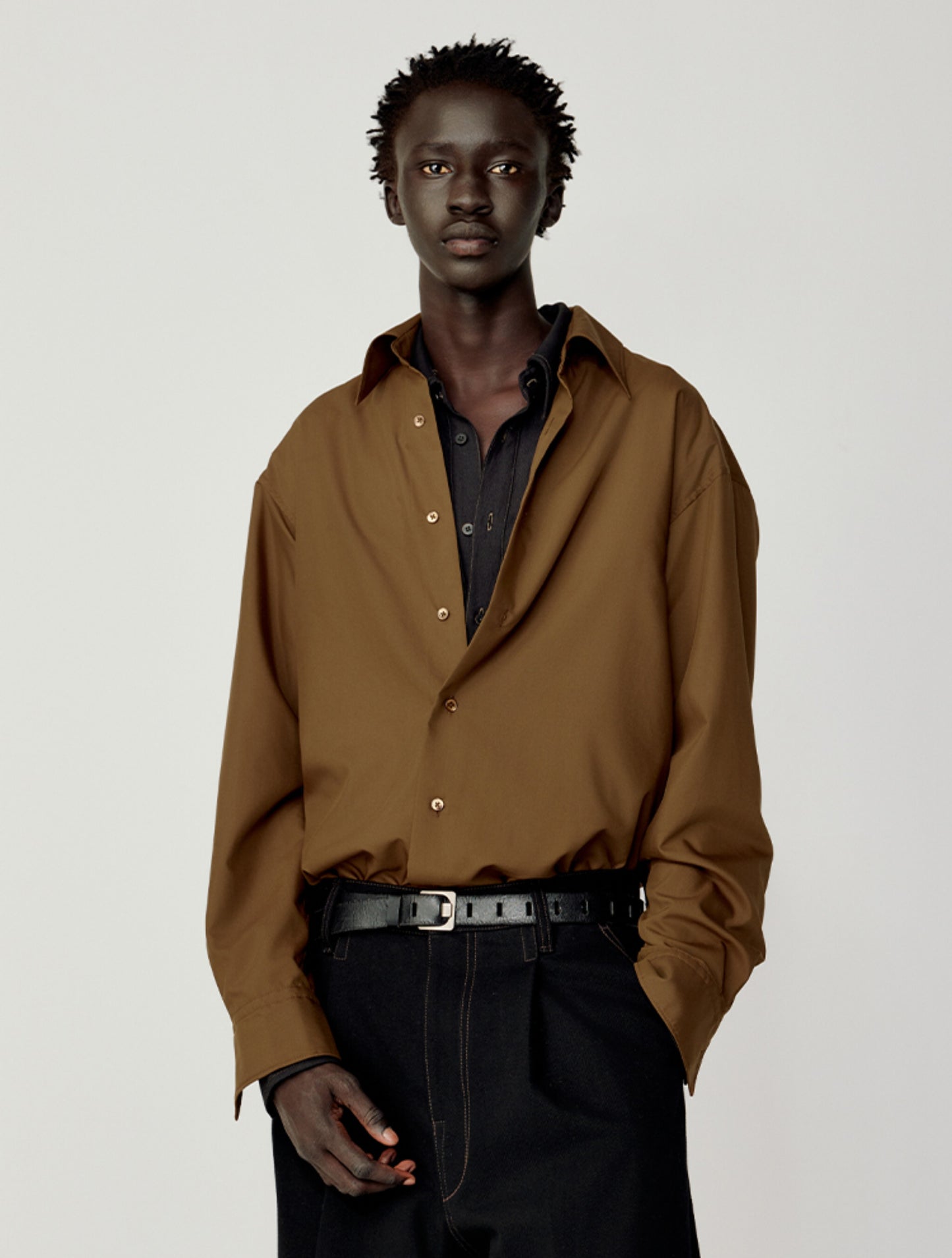 Simple Patch Pocket Shirt