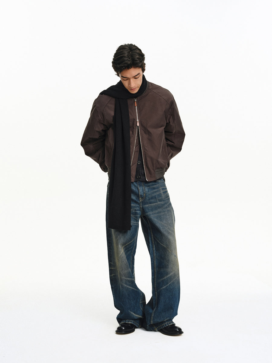 Vintage-Washed Jeans