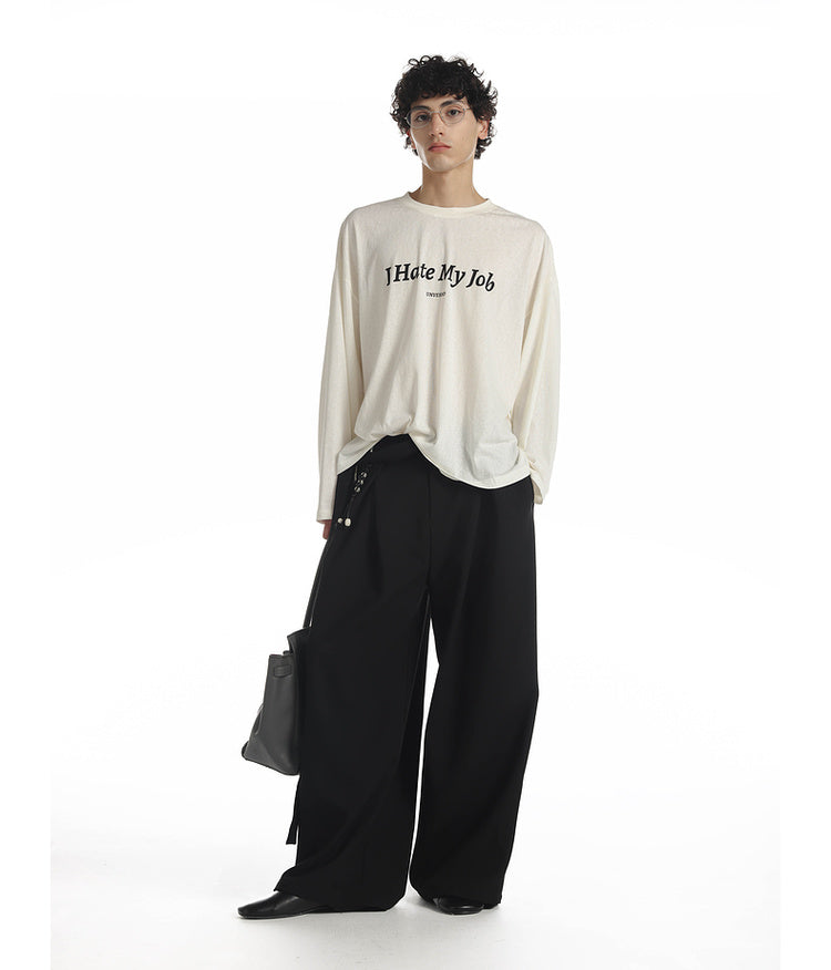 Slogan Print T-Shirt