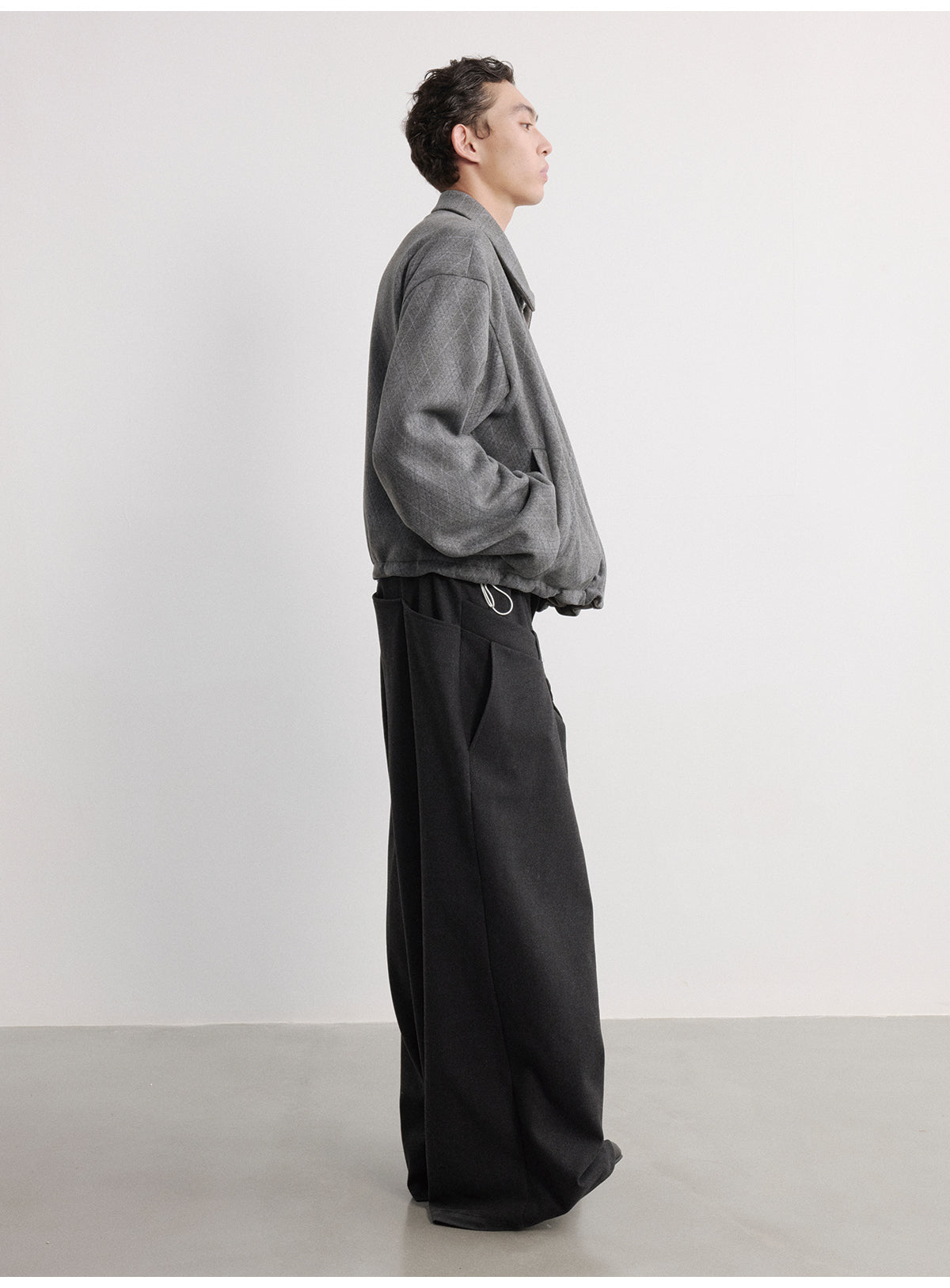 Drawstring Fleece Jacket