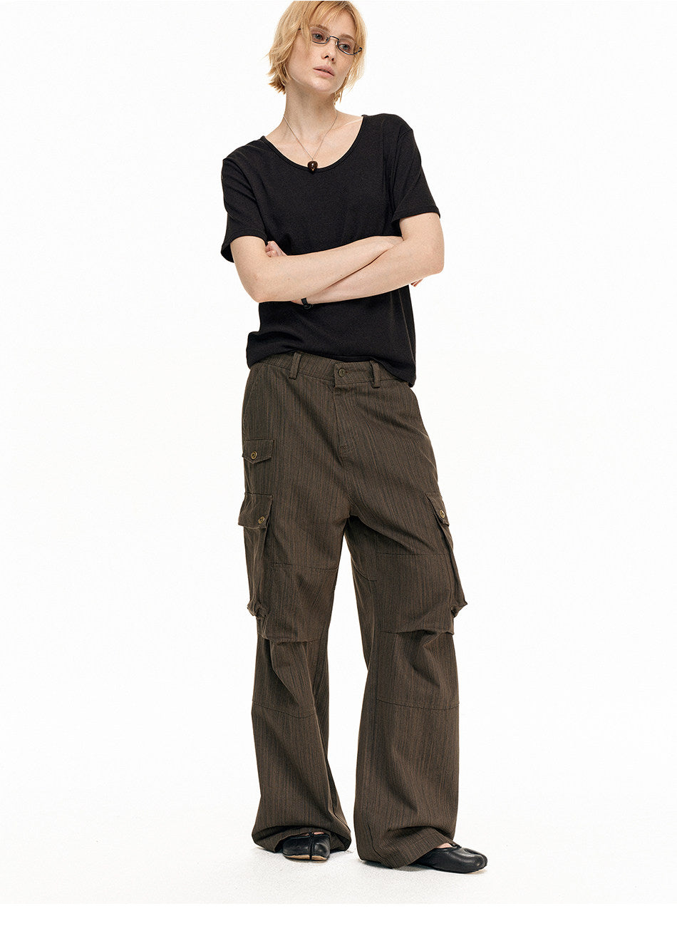Unisex Multi-Pocket Cargo Pants