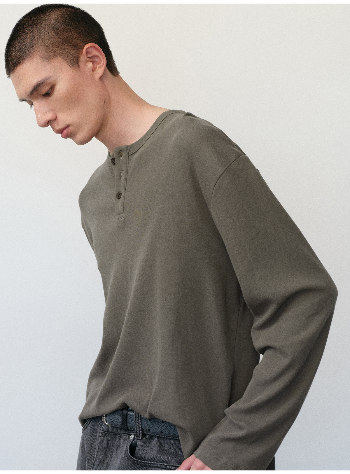 Henry Collar Base Layer T-Shirt