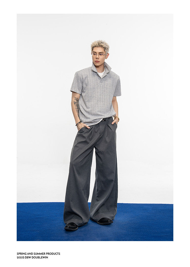 Faux Two-Piece Polo Shirt