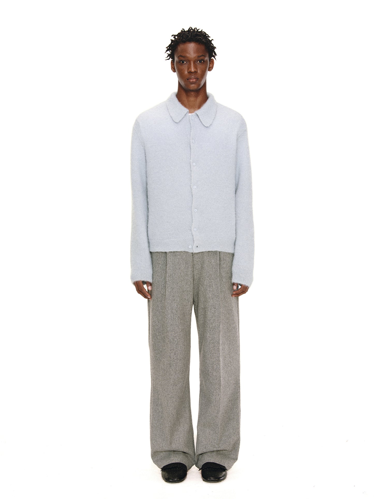 100% Wool Casual Pants