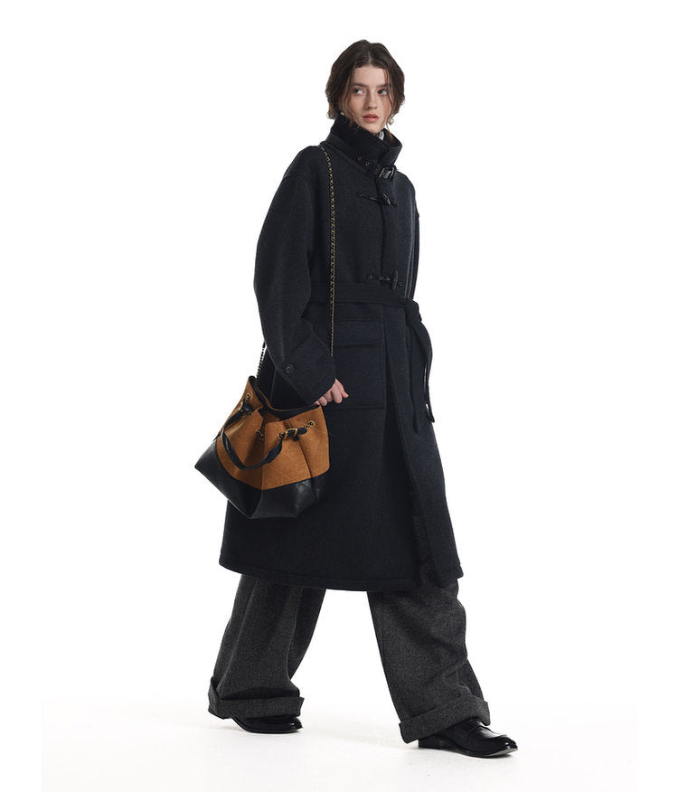Toggle Button Wool Coat