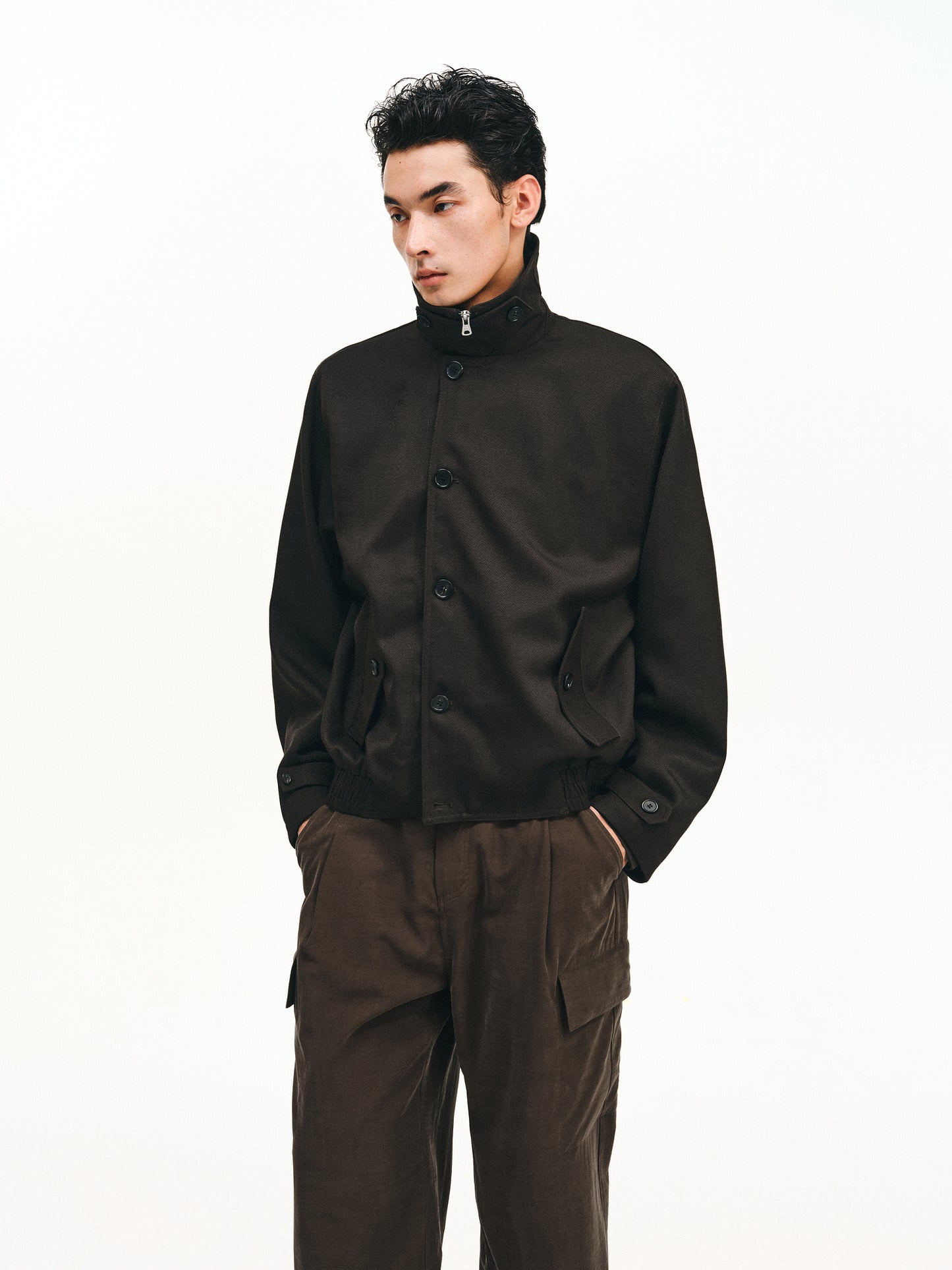 Double-breasted jacket