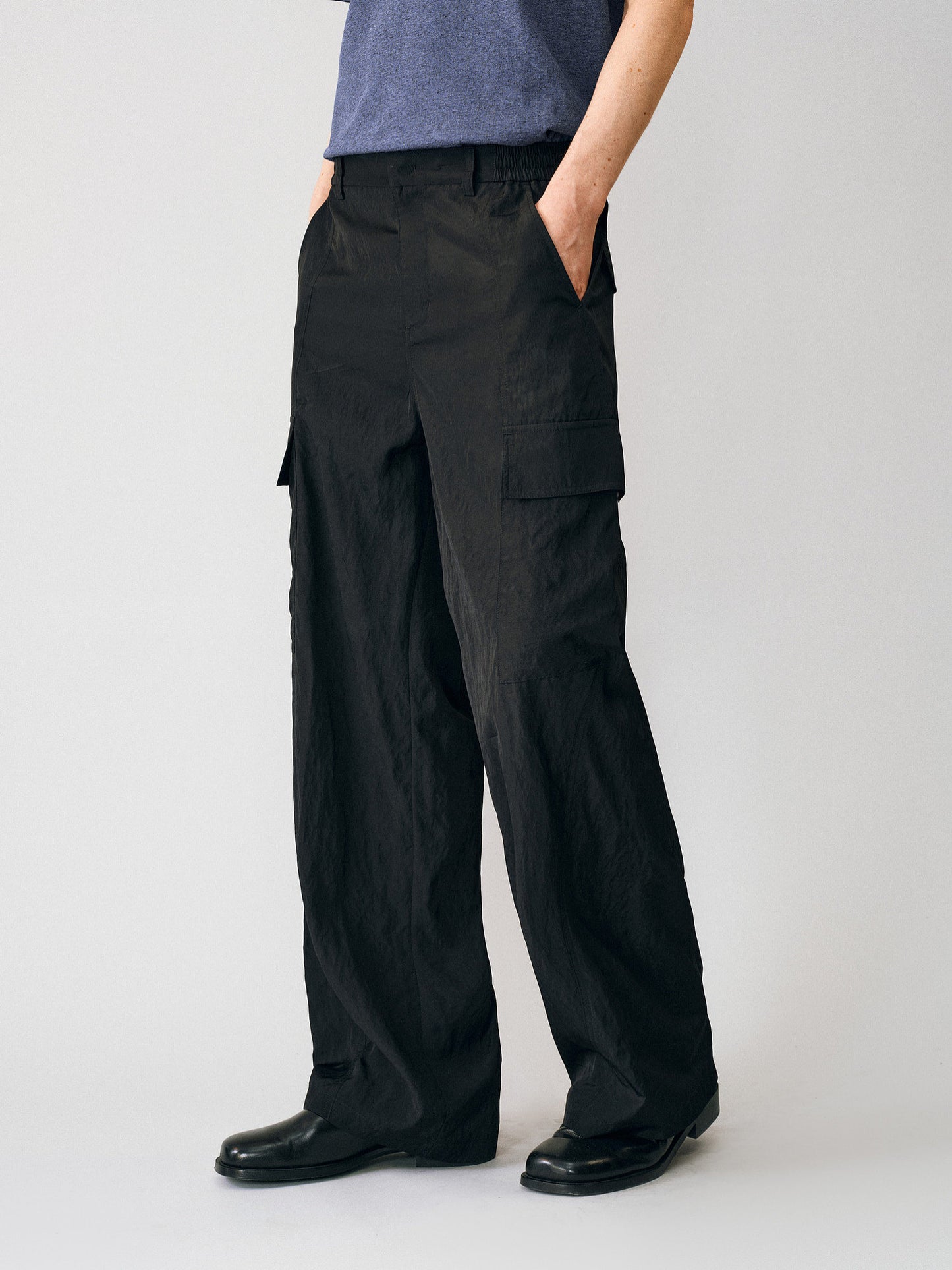 Lightweight Drape Cargo Pants